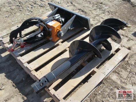 wolverine mini skid steer auger